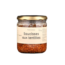 Cargar imagen en el visor de la galería, Saucisses Aux Lentilles
