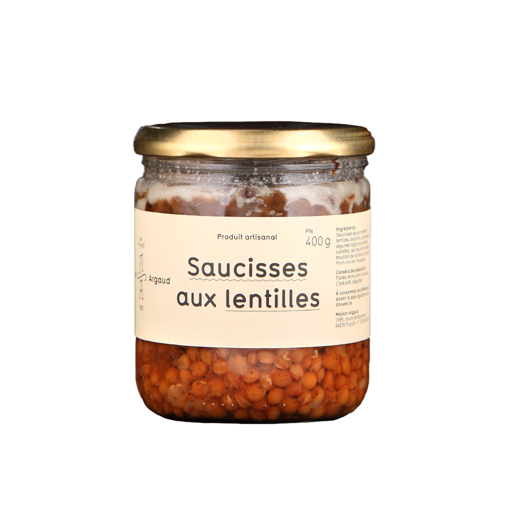 Saucisses Aux Lentilles
